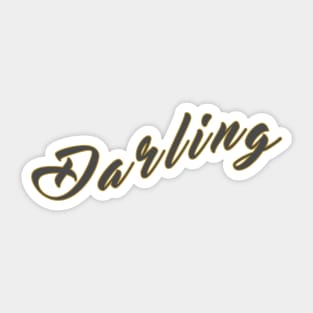 Darling Sticker